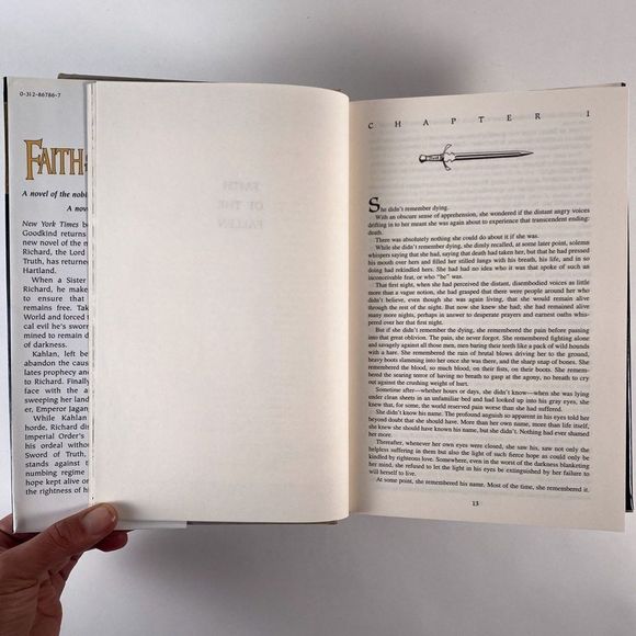 2/$50 - Faith of the Fallen by Terry Goodkind - Picture 10 of 14